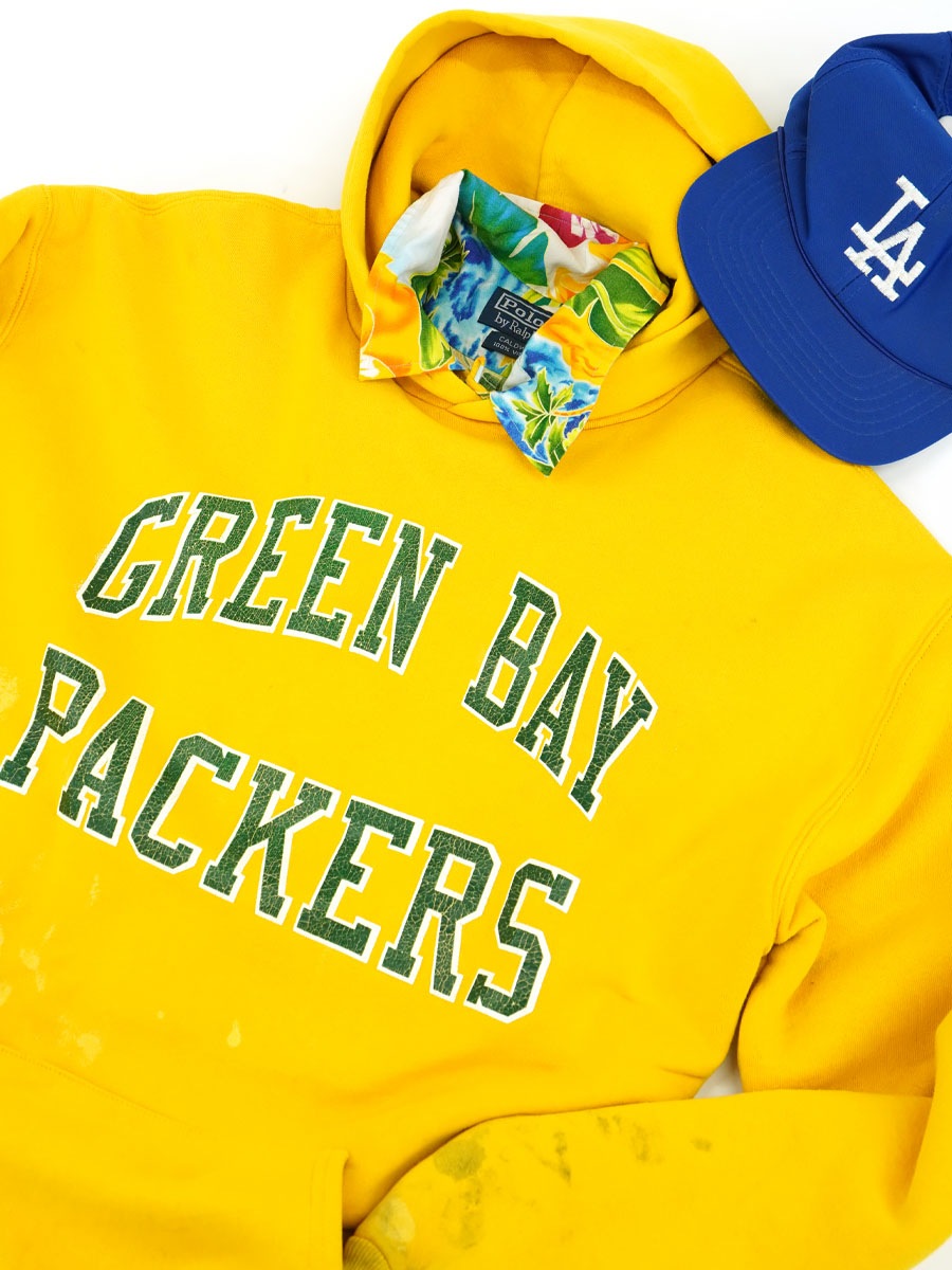 RALPH LAUREN CALDWELL 100% VISCOSE LOOP COLLAR S/S SHIRT HAWAIIAN (SIZE. LARGE)