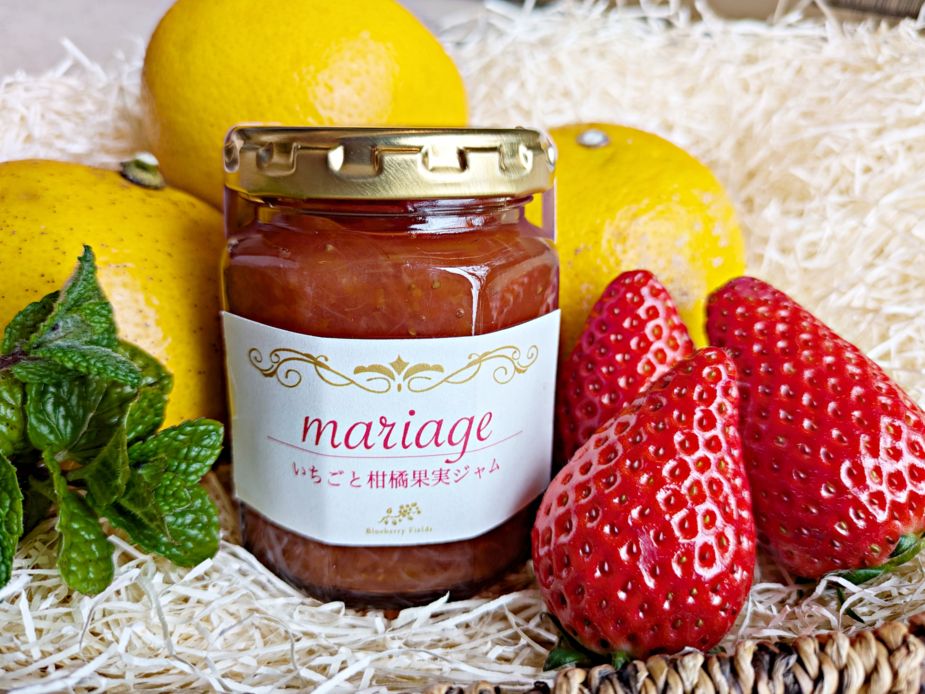 【季節限定】マリアージュ「いちごと柑橘果実のジャム」140g