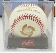WBC決勝記念球 試合で使ったあのスベル球と同素材です【野球用品 硬式 ボール】|ボール
