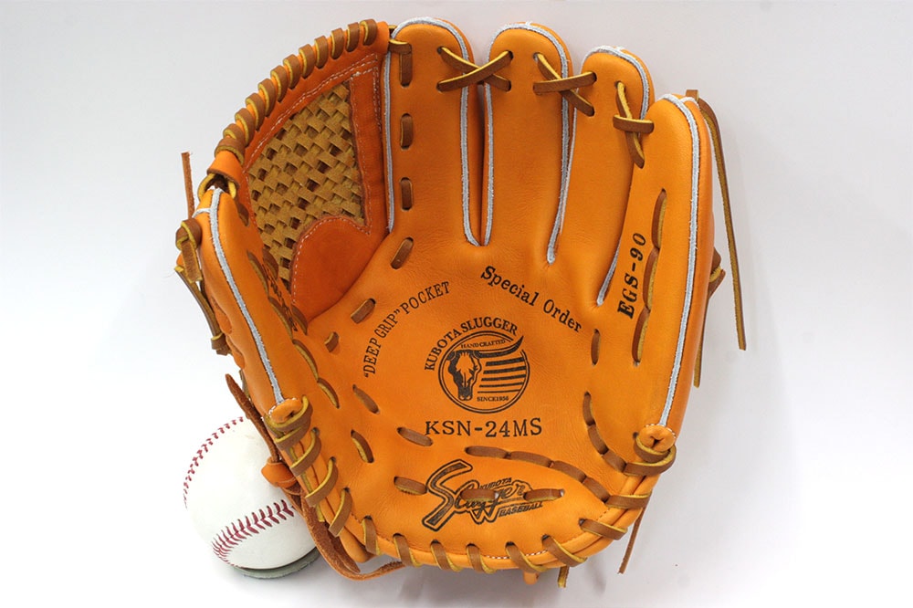 久保田スラッガー 江頭重利90歳記念限定グラブ 軟式用 R4-EGS90N 24MS
