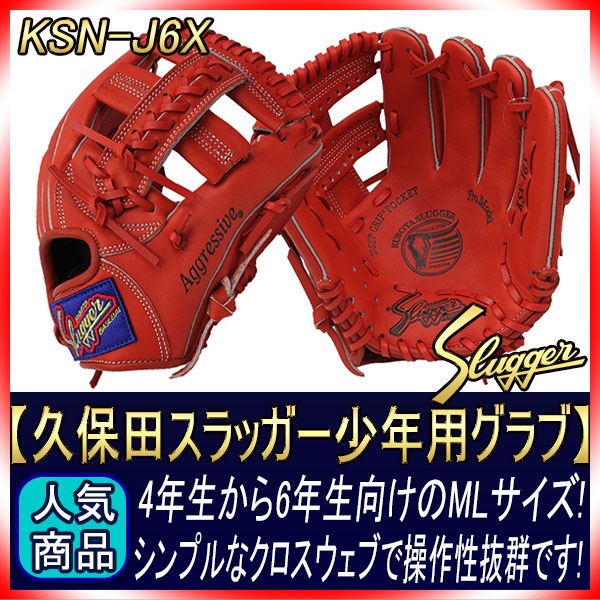 送料無料 久保田スラッガー少年野球 軟式グローブ KSN-J6X W-14 F