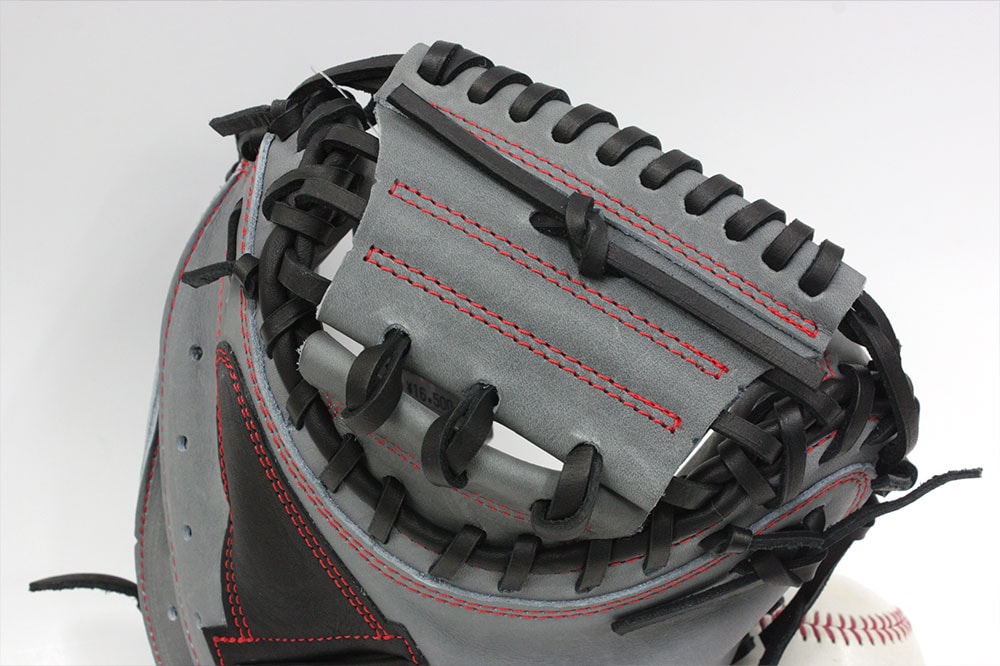 久保田スラッガー トレーニングミット LT21-M Dグレー×ブラック 右投げ