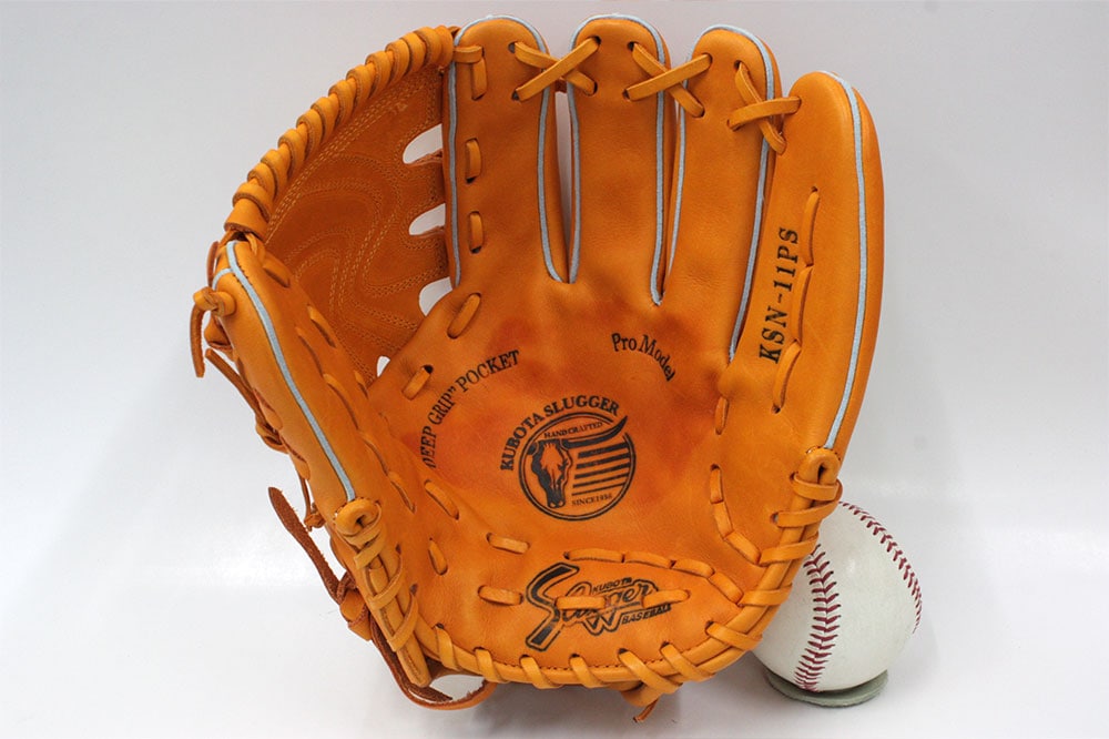 久保田スラッガー 日本製 KSN-11PS 投手 内野 兼用 グローブ 楽天市場】久保田スラッガー 軟式グローブ KSN-11PS Fオレンジ
