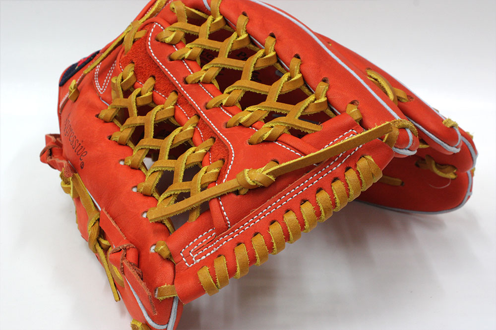 久保田スラッガー 軟式用グローブ KSN-SPF Fオレンジ 外野手用