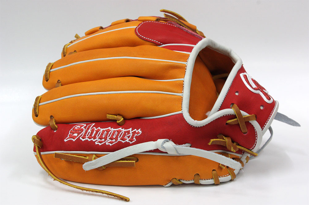 Slugger 軟式グローブオーダー オレンジ ☺︎ ◽️久保田スラッガーオーダーグラブ◽️ モデル ▶︎KSN