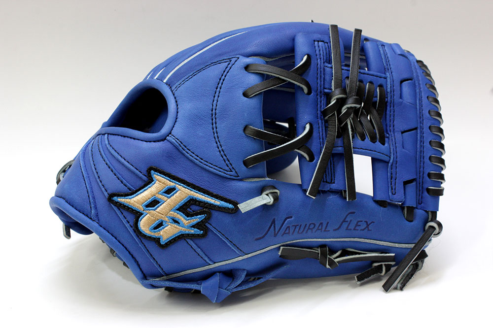 ハイゴールド 軟式グローブ 少年用 RKG-6113 ブルー HYネットJウェブ