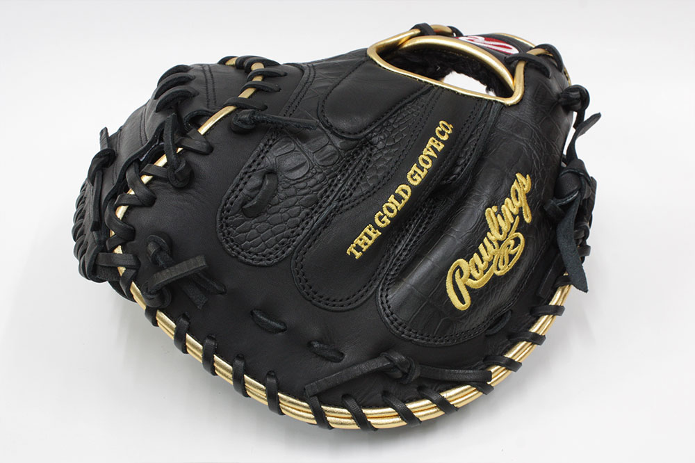 ローリングス GR3HBL2AC ブラック クロコダイル風レザー HOH