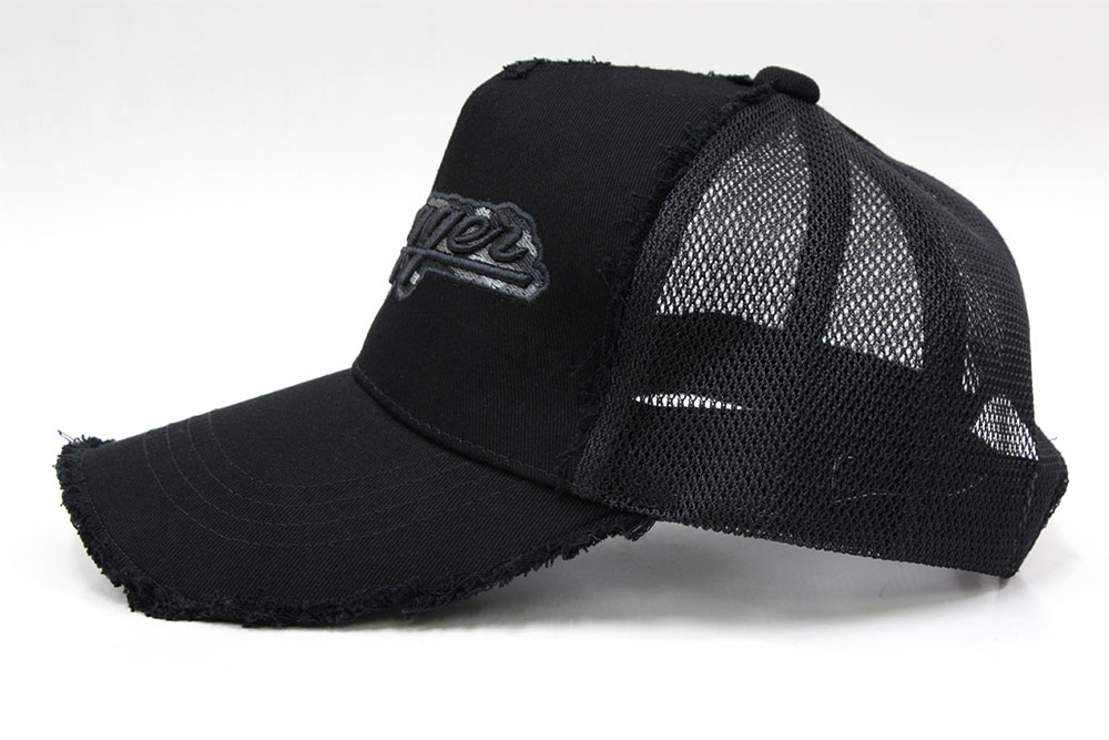 久保田スラッガー 限定キャップ ブラック本体×ブラックロゴ LT17-CAP