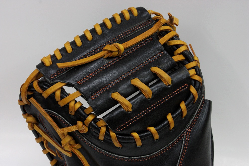 ハイゴールド 軟式用キャッチャーミット OKG-633M ブラック 己極