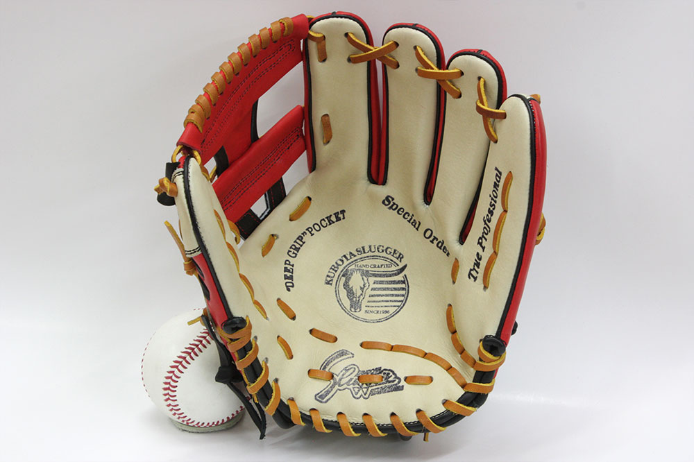 久保田スラッガー オーダー軟式グローブ 25MS W-43 Vウェブ加工済み