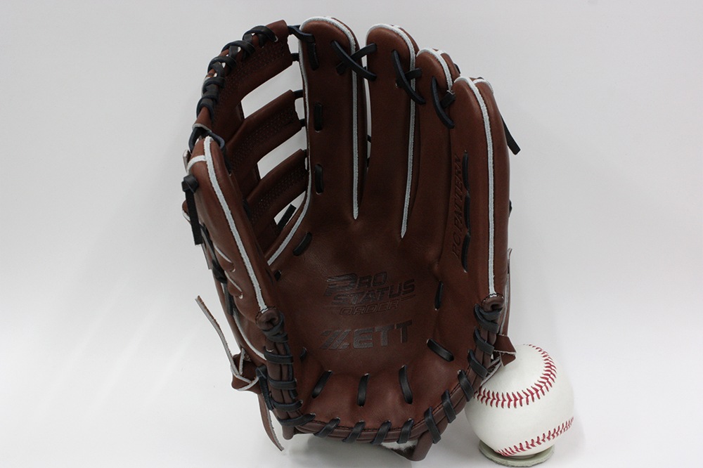 ZETT プロステイタス 軟式オーダーグローブ 黒/赤 野球 ゼット 軟式グローブ プロステイタス オーダーグラブ 吉川
