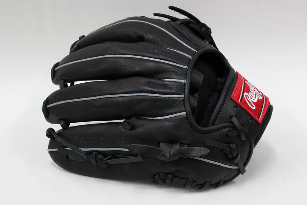 ローリングス GJ8HH1122 ブラック×ブラック紐 右投げ用 少年軟式用 HOH