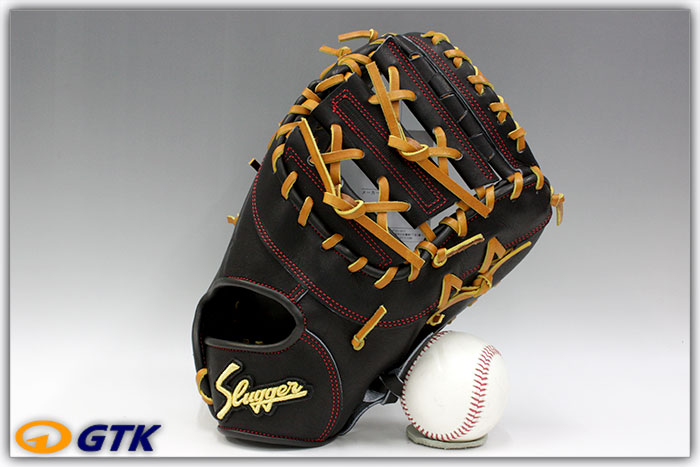 久保田スラッガー FP-INB ブラック 硬式用ファーストミット 名手INABA