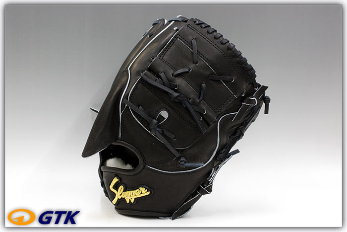 久保田スラッガー☆硬式グラブ☆内野手☆美中古品☆高校野球対応☆ブラック×ブラウン 久保田スラッガー KSG-K65 ブラック×ブラック紐 K9ラベル 硬式投手用