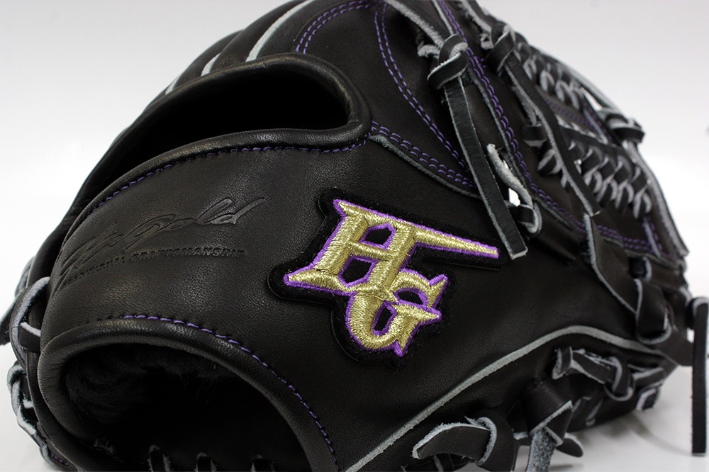 ハイゴールド 軟式グローブ 心極 KKG-5206 ブラック 三遊間用 2024年