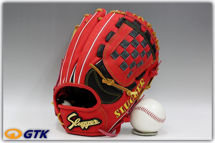 久保田スラッガー 当店限定 軟式スペシャルオーダー11PS W-34ウェブ 新ロゴK9ラベル レッド×ブラック ショート用グラブ 貴重な内野手用タテトジグラブを堪能せよ 【型付け券&ランドリー袋付き】【S151014q5CMfYQ】【グローブ 野球 軟式 型付け無料 ...