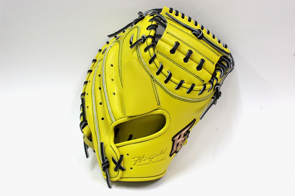 ハイゴールド 軟式グローブ 己極 OKG-710M SRレモンイエロー