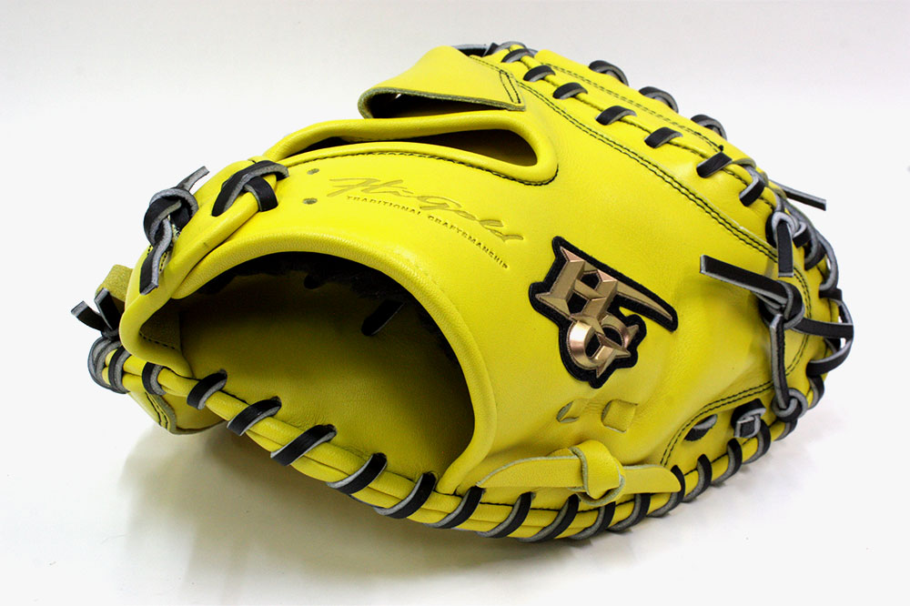 ハイゴールド 軟式グローブ 己極 OKG-710M SRレモンイエロー