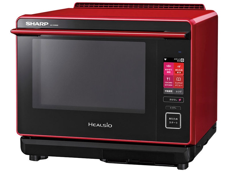 シャープ ヘルシオ ウォーターオーブン AX-XS500-R 18年製 レッド Amazon.co.jp: シャープ ヘルシオ 加熱水蒸気 2段調理 30Lタイプ