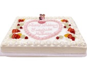 ウエディングケーキ 【参考例NO,１８３１ パーティーケーキ 大型ケーキ 大きいケーキ ウェディングケーキ