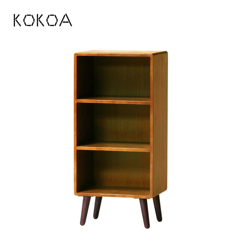 【琥珀さま専用】-書棚☆英国家具調☆高級感あり☆上下セット☆飾り棚（上段） KOKOA オープンラック