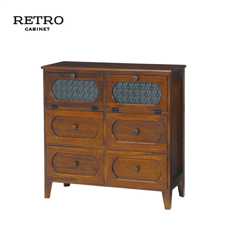 アンティーク風 チェスト 80｜B-COMPANY公式オンラインショップ