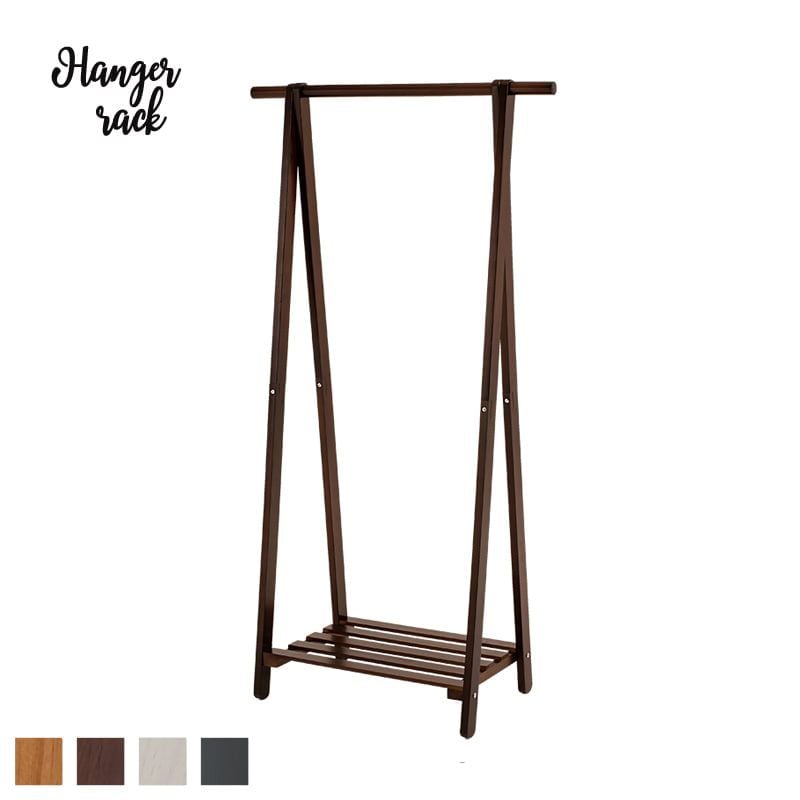 ビーカンパニー　ブラック金属ハンガーラック B-COMPANY/ビーカンパニー】S字フック付きスチールハンガー