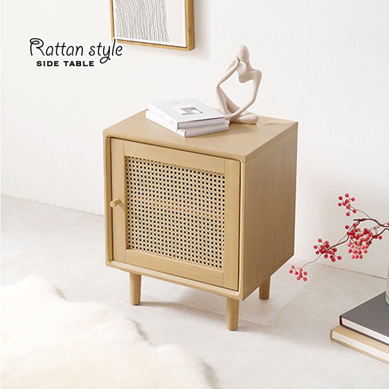 ラタンスタイル サイドテーブル｜B-COMPANY公式オンラインショップ