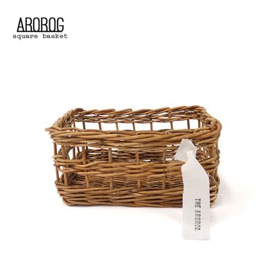 ラタン スクエアバスケットS｜B-COMPANY公式オンラインショップ