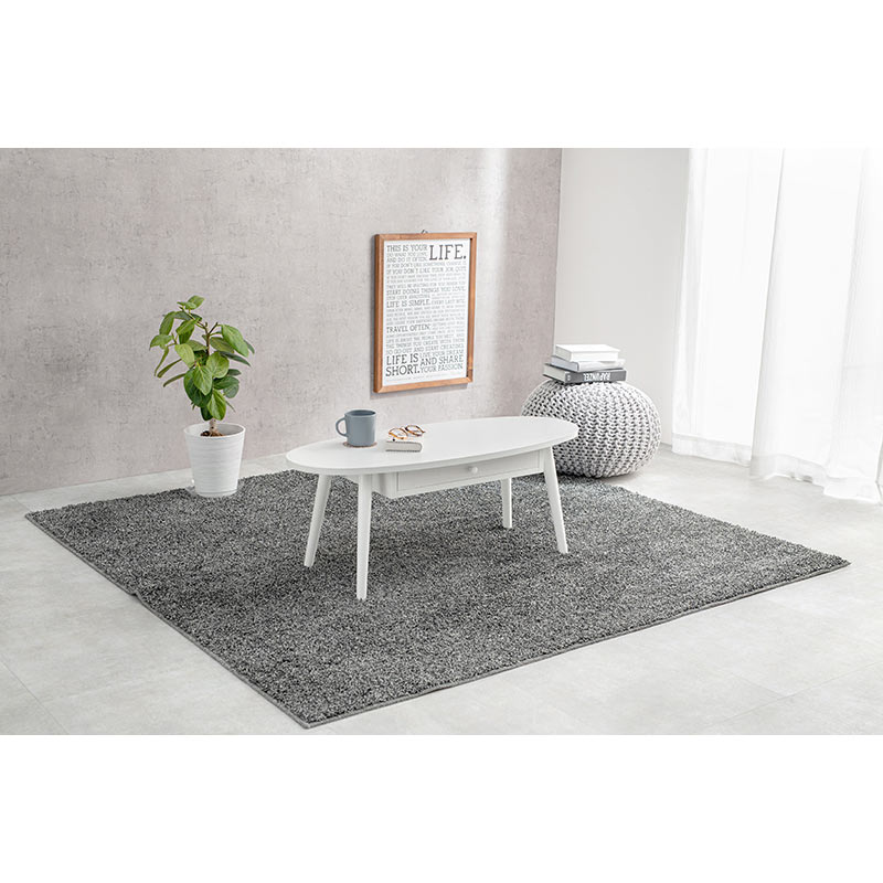 rusifaオーダー／テーブル ユアサプライムス.com｜テーブル 幅95cm オーバル型 ホワイト