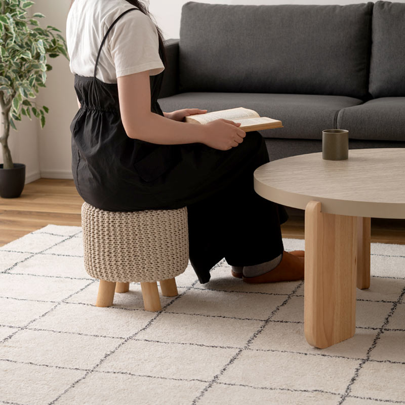 ニット風ロースツール｜B-COMPANY公式オンラインショップ