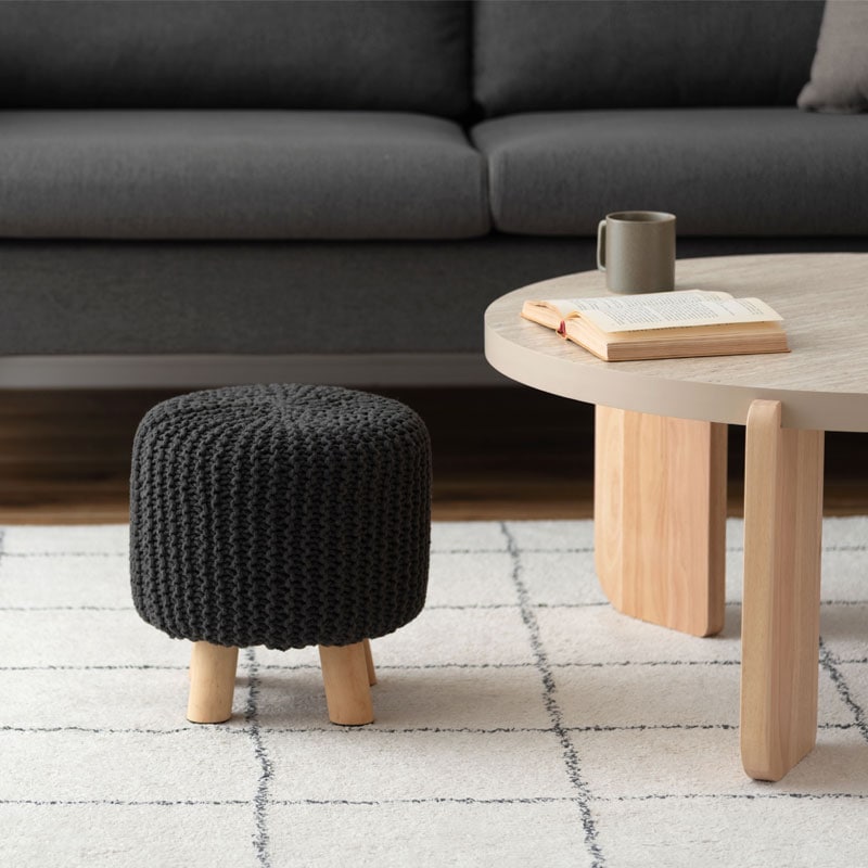 ニット風ロースツール｜B-COMPANY公式オンラインショップ