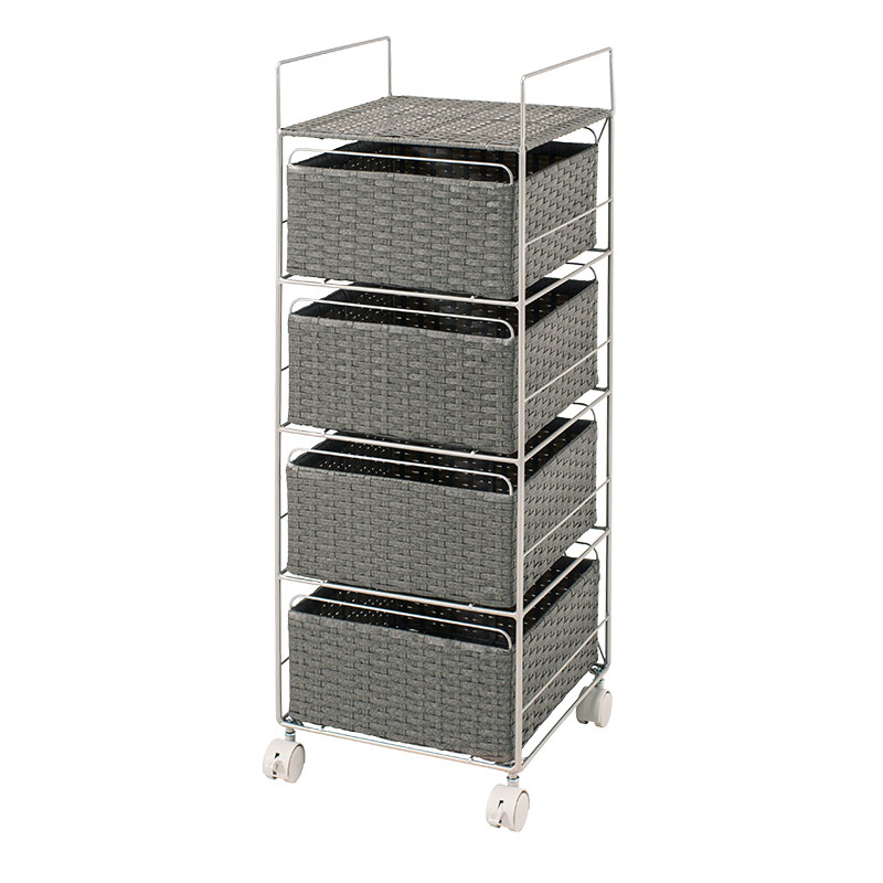 ラタン調ランドリーラック 幅30cm｜B-COMPANY公式オンラインショップ