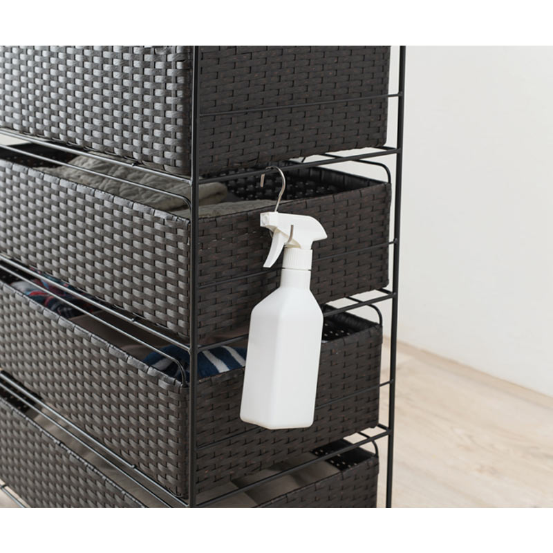 ラタン調ランドリーラック 幅30cm｜B-COMPANY公式オンラインショップ