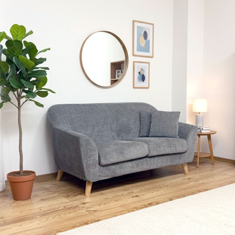 カバーリング2人掛けソファ LIK｜B-COMPANY公式オンラインショップ