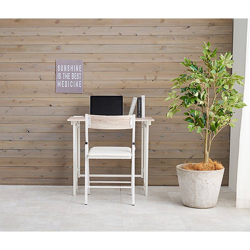 ヴィンテージ調 フォールディング デスク & チェア セット｜B-COMPANY