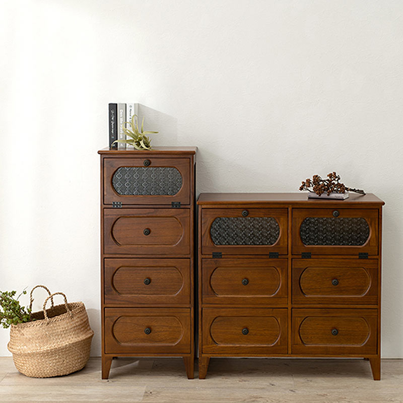 洋服タンス　レトロ アンティーク風 チェスト 80｜B-COMPANY公式オンラインショップ