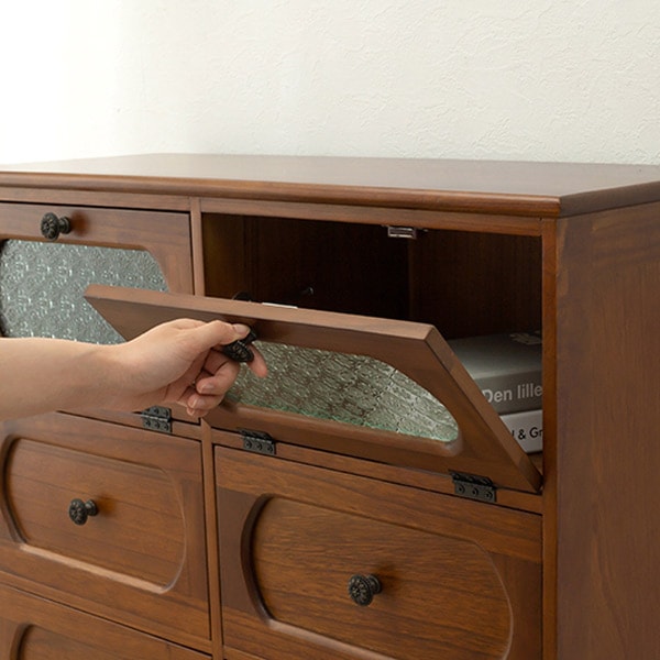 アンティーク風 チェスト 80｜B-COMPANY公式オンラインショップ