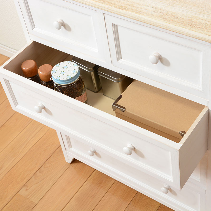 シャビーウッド 5Dワイドチェスト｜B-COMPANY公式オンラインショップ