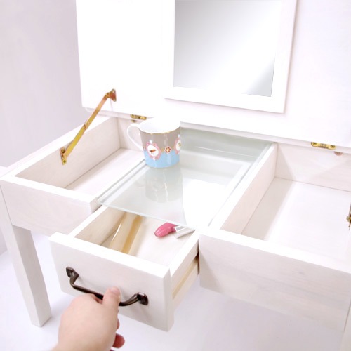 【美品】ビーカンパニー　テーブル　ドレッサー　デスク　机 ミニヨン ドレッサーテーブル｜B-COMPANY公式オンラインショップ