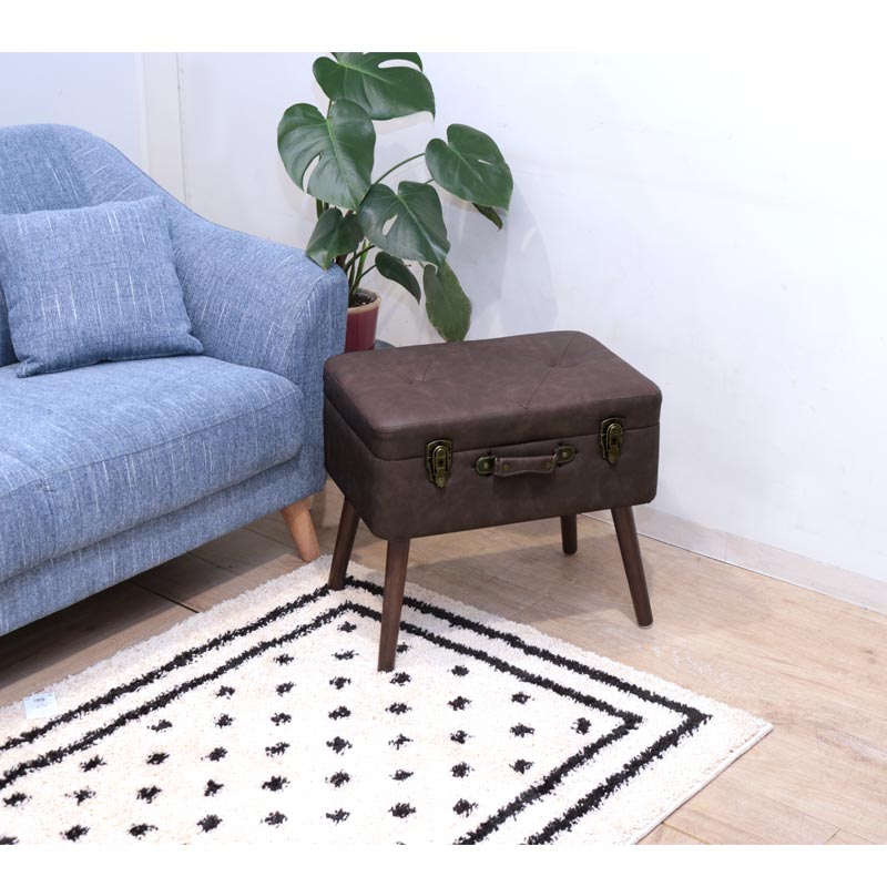 B-COMPANY⭐︎アンティークトランクスツール⭐︎収納型ソファ⭐︎ビーカンパニー Pick トランクスツール｜B-COMPANY公式オンラインショップ