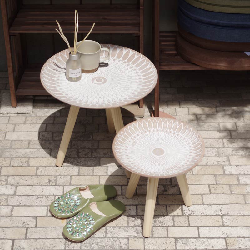 モロッカン トレーテーブルL｜B-COMPANY公式オンラインショップ