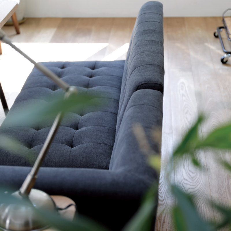 【値下げ】B-COMPANY MLD（ミルド）  2人用ソファ（9/25まで） 2人掛けソファー mild（ミルド）グレータイプ｜北欧・ヴィンテージ