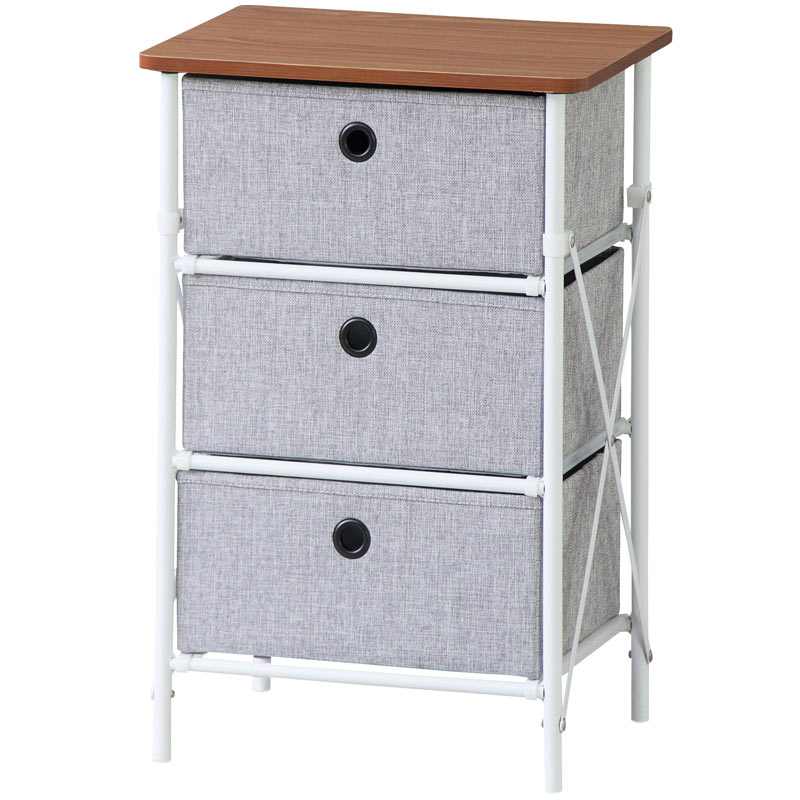 簡単組立チェスト 3段｜B-COMPANY公式オンラインショップ