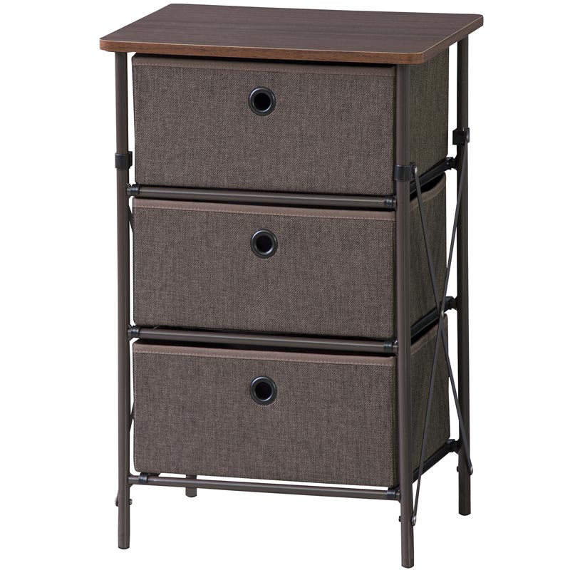 簡単組立チェスト 3段｜B-COMPANY公式オンラインショップ