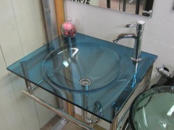 ������ ���̲����� �ֶ������饹�����̥ܥ���ܥ��ƥ�쥹��ܥץå��弰�ӿ���פΣ������å� �֥롼 ��56cm KC-0011ON-BL