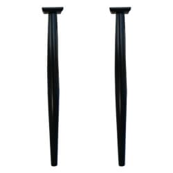 カウンター 足 ２本セット 木製 ブラック 【幅10×奥行10×高80cm】 INK-0506009H|カウンターの脚|カウンター・カウンターの脚・洗面台/Counter stand