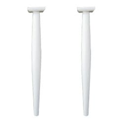 カウンター 足 ２本セット 木製 ホワイト 【幅10×奥行10×高70cm】 INK-0506014H|カウンターの脚|カウンター・カウンターの脚・洗面台/Counter stand