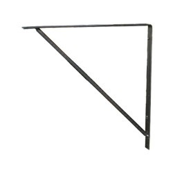 ブラケット シェルフサポート 棚受け アイアン 奥行30.5×高30.5cm INK-1401288H|ブラケット(L字アングル)/Bracket