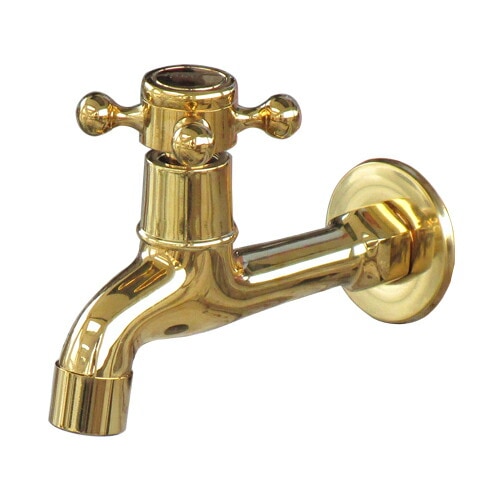 洗面水栓 蛇口 水栓金具 壁付用単水栓 シングルレバーハンドル